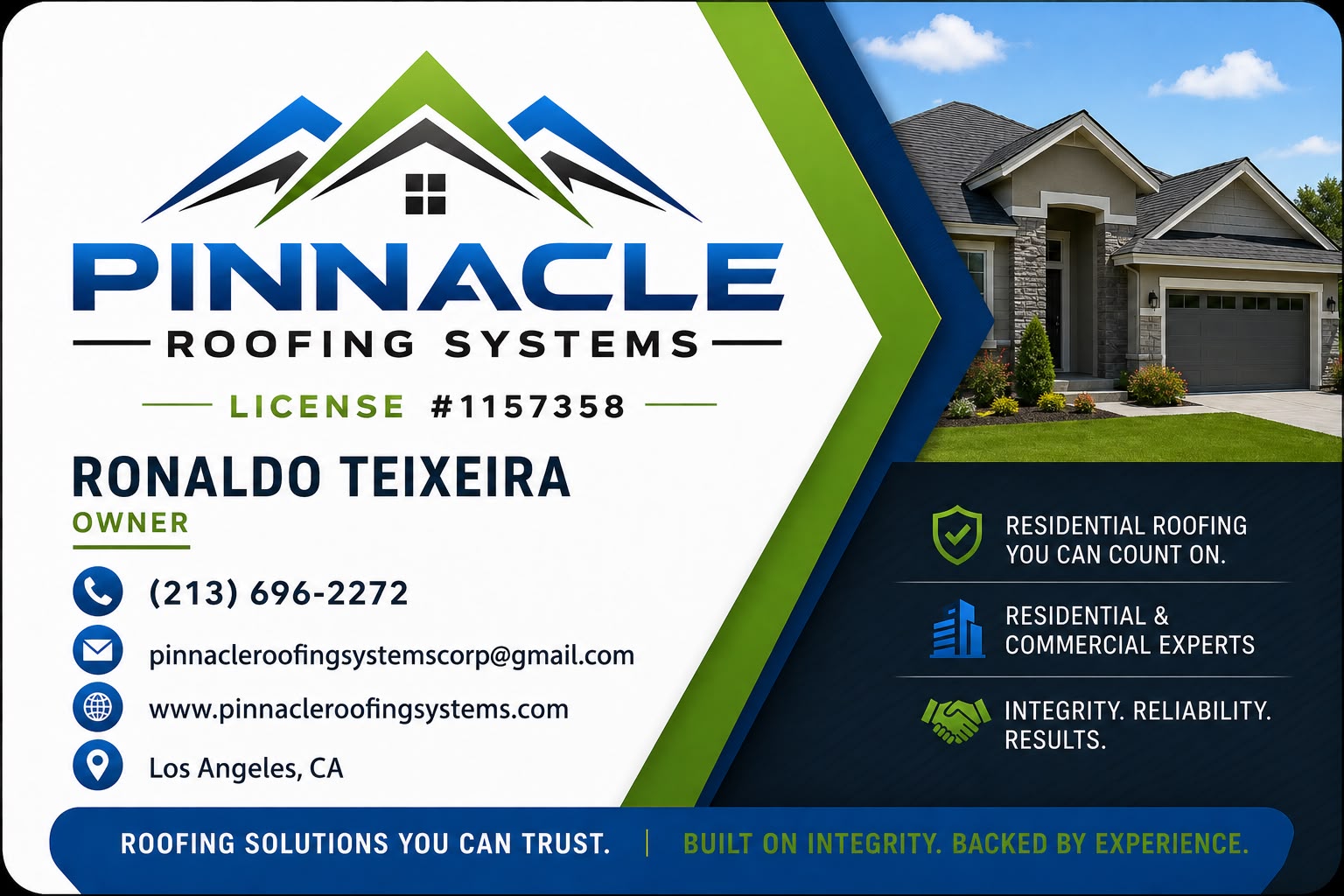 Pinnacle Roofing Systems company information